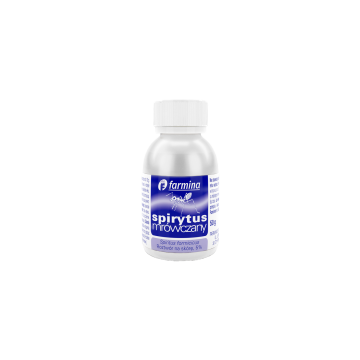 Spir. mrowczany, 5%, roztw.na skore,(Farmina), 50 g