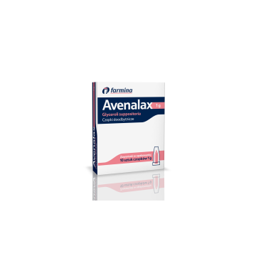 Avenalax (Czopki glicerolowe),1g, (Avena), 10 szt