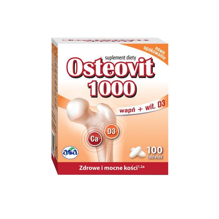 Osteovit 1000, tabletki, 100 szt. main product photo