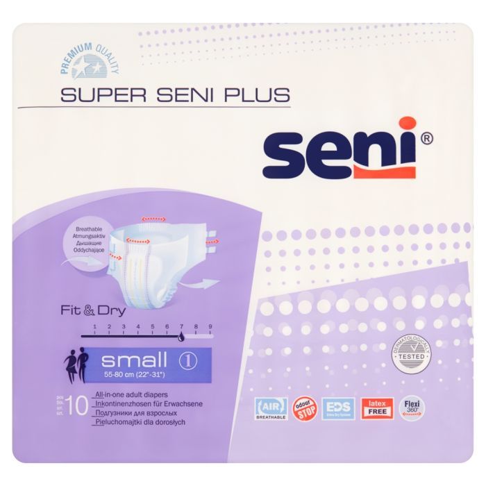 Seni Super Plus, pieluchomajtki, rozmiar S, 10 szt. main product photo