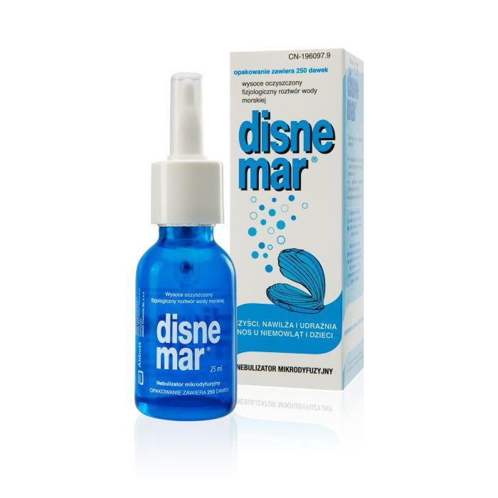 Disnemar, fizjologiczny roztwór donosowy dla dorosłych, 25 ml main product photo