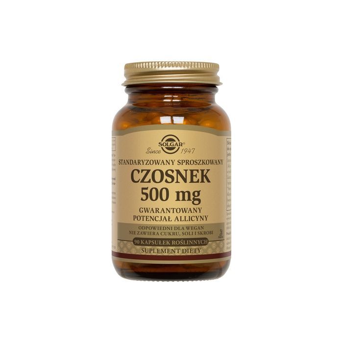 Solgar Czosnek Organiczny Standaryz., kaps., 90 szt main product photo