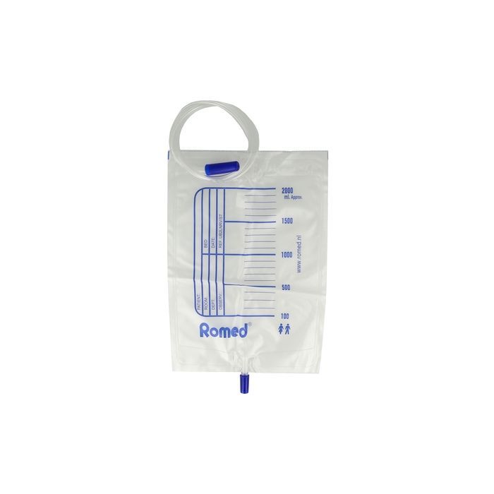 Romed, worek na mocz ze spustem, jałowy, 2 l, 1 szt. main product photo