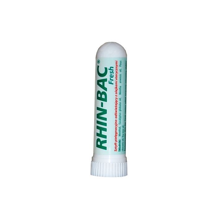 Rhin-Bac Fresh, sztyft pielęgnacyjno-odświeżający z olejkami eterycznymi, 1 szt. main product photo
