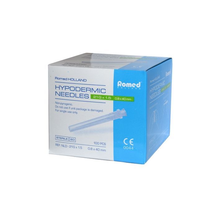 Igła, 0,8 x 40 mm, 100 szt, (Romed) main product photo