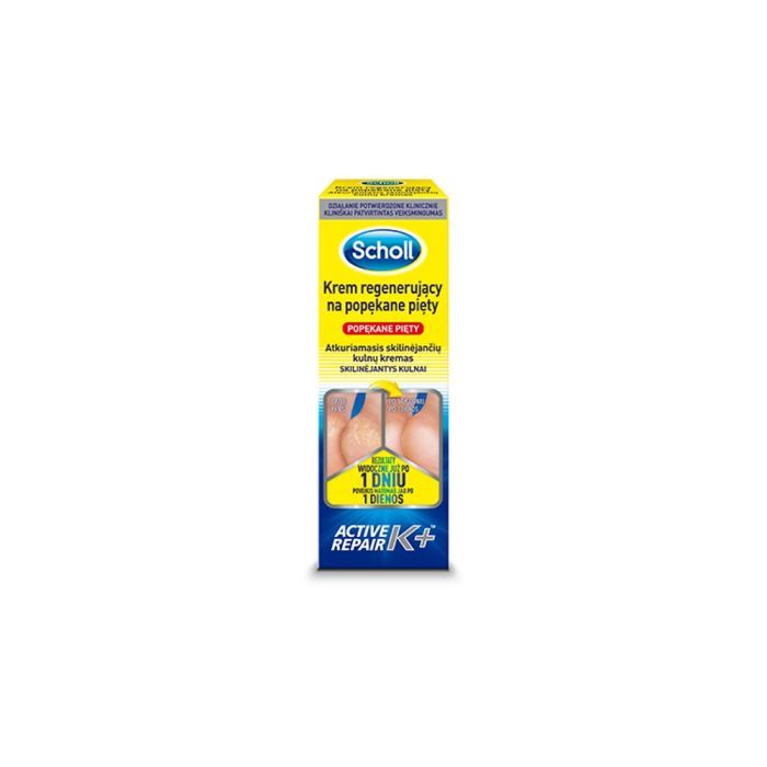 Scholl, krem regenerujący na popękane pięty, 60 ml main product photo
