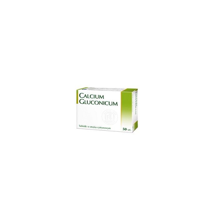 Calcium gluconicum, tabl., 50 szt main product photo