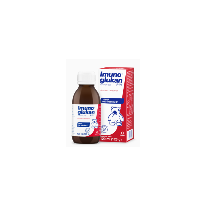 Imunoglukan P4H, płyn dla dzieci, 120 ml main product photo