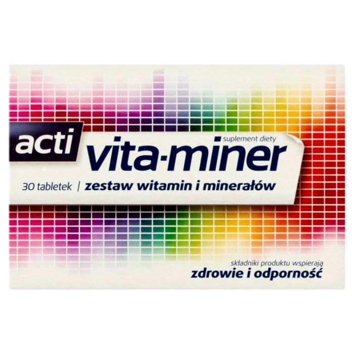 Acti Vita-miner, tabletki, 30 szt. main product photo