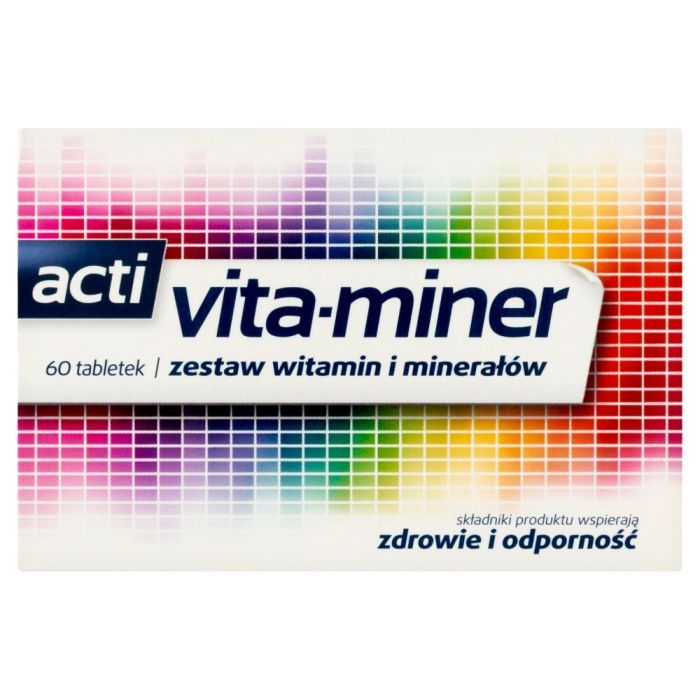 Vita-miner, z luteiną, tabletki, 60 szt. main product photo