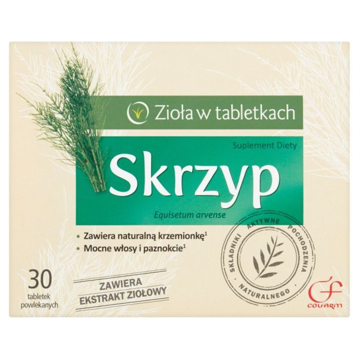 Skrzyp, tabletki powlekane, 30 szt. main product photo