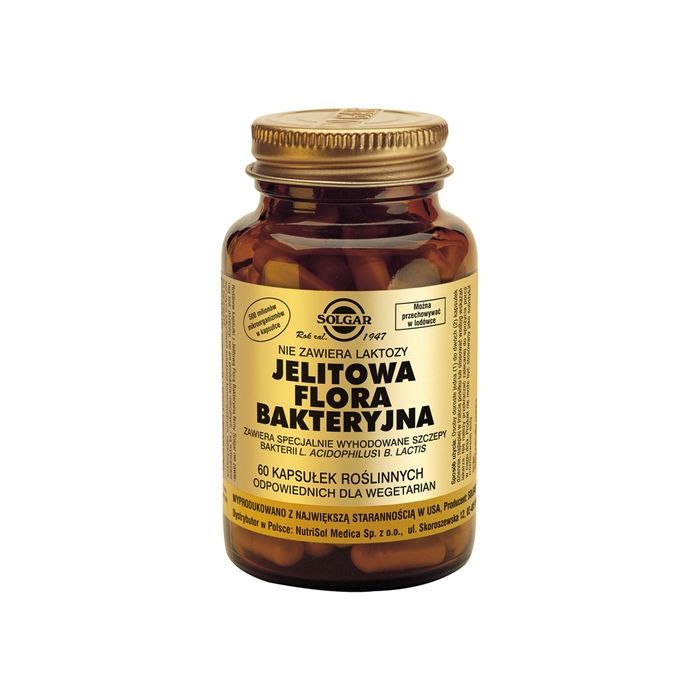 Solgar Jelitowa Flora Bakteryjna, kaps., 60 szt main product photo