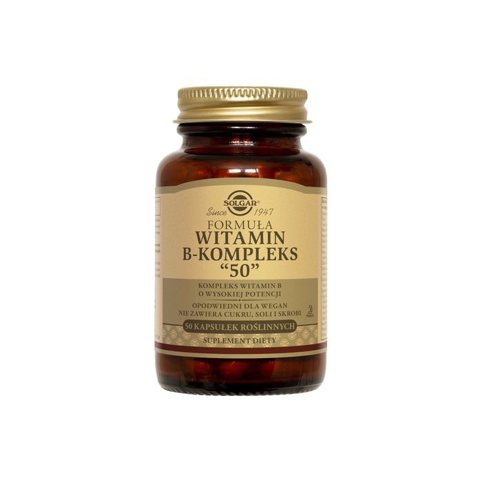 Solgar Formula witamin B-komplex 50, kaps., 50 szt main product photo