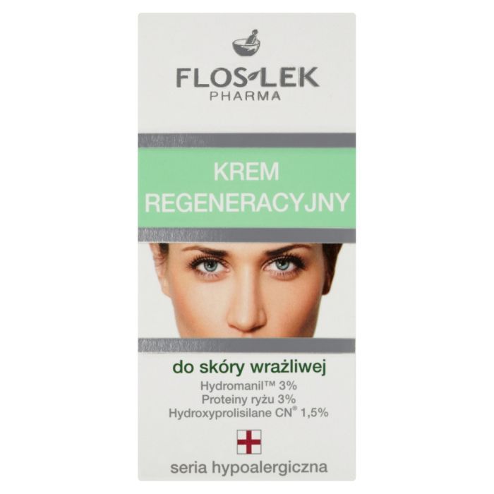 Flos-Lek Seria Hypoal., krem,regen.sk.wrazl., 50 ml main product photo