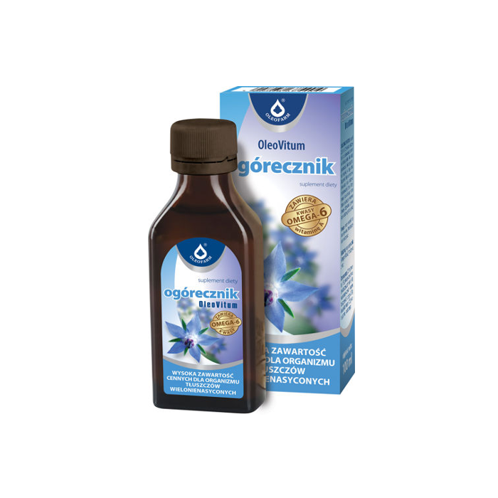Olej z ogorecznika, plyn, (Oleofarm), 100 ml main product photo