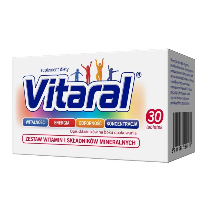 Vitaral, tabletki powlekane, 30 szt. main product photo
