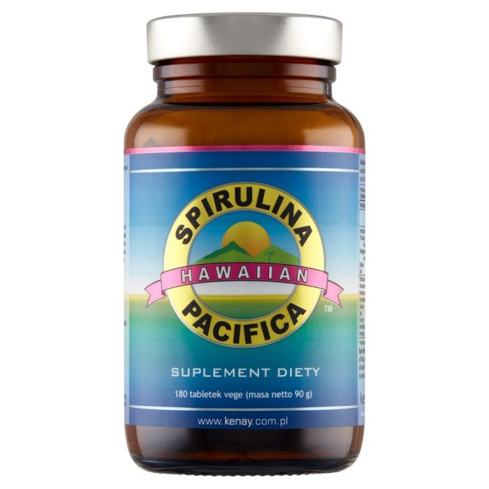 Spirulina Pacifica, 500 mg, tabl., 180 szt main product photo
