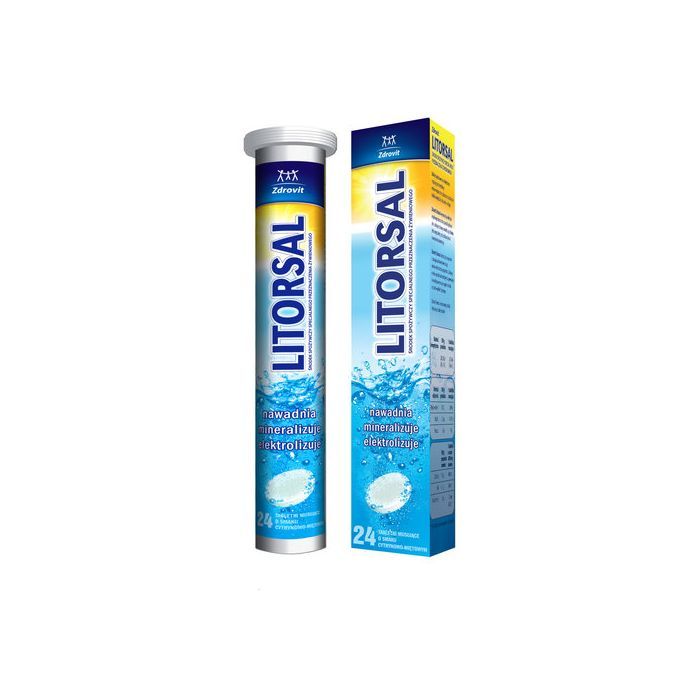 Zdrovit Litorsal, tabletki musujące, 24 szt. main product photo