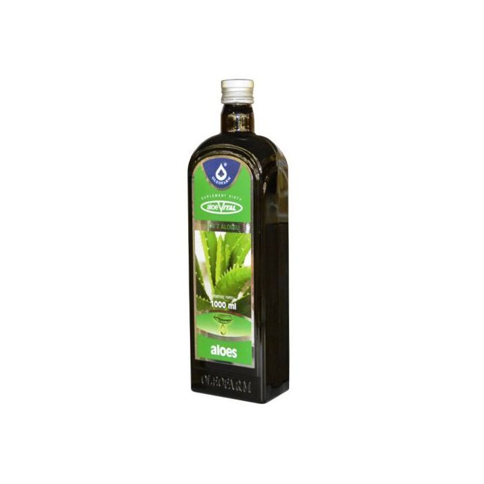 Aloes, 100%, sok, z aloesu,(Oleofarm),1000 ml main product photo
