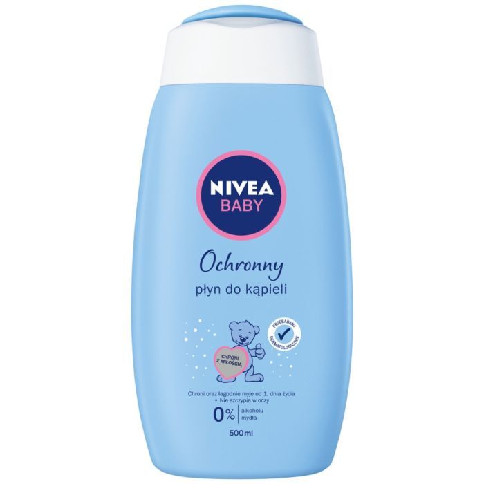 Nivea Baby, plyn, do kapieli,kremowy, 500 ml main product photo