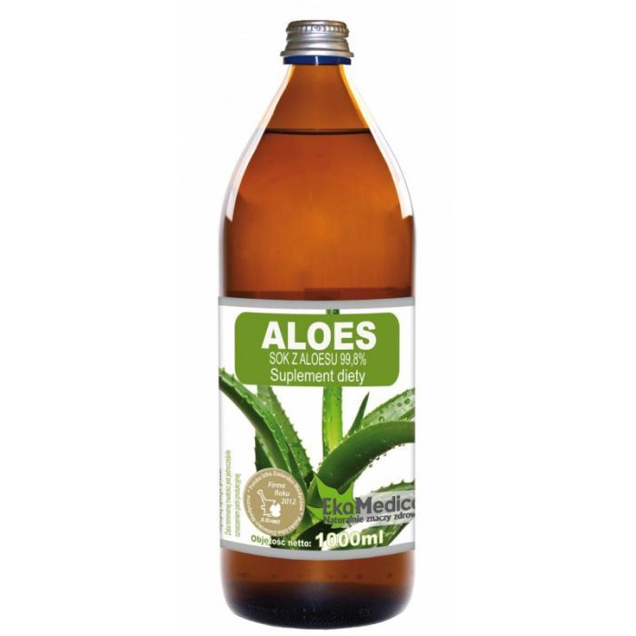 Aloes, 99,8%, płyn, 500 ml (EkaMedica) main product photo