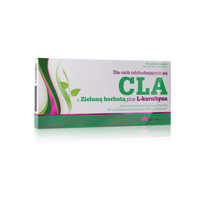 Olimp CLA z zieloną herbatą plus L-karnityna, kapsułki, 60 szt. main product photo