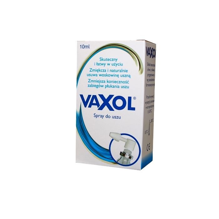 Vaxol, spray do usuwania woskowiny usznej, 10 ml main product photo