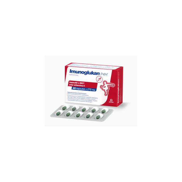 Imunoglukan P4H, kapsułki, 40 szt. main product photo