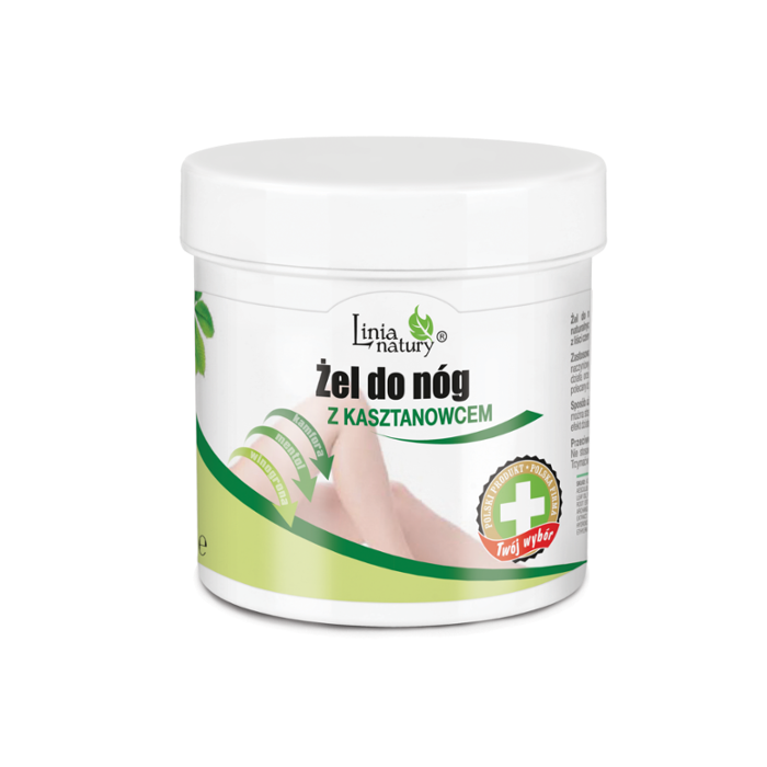 Linia natury, żel do nóg z kasztanowcem, 250ml main product photo