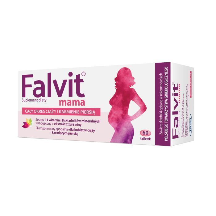 Falvit mama, tabletki powlekane, 60 szt. main product photo