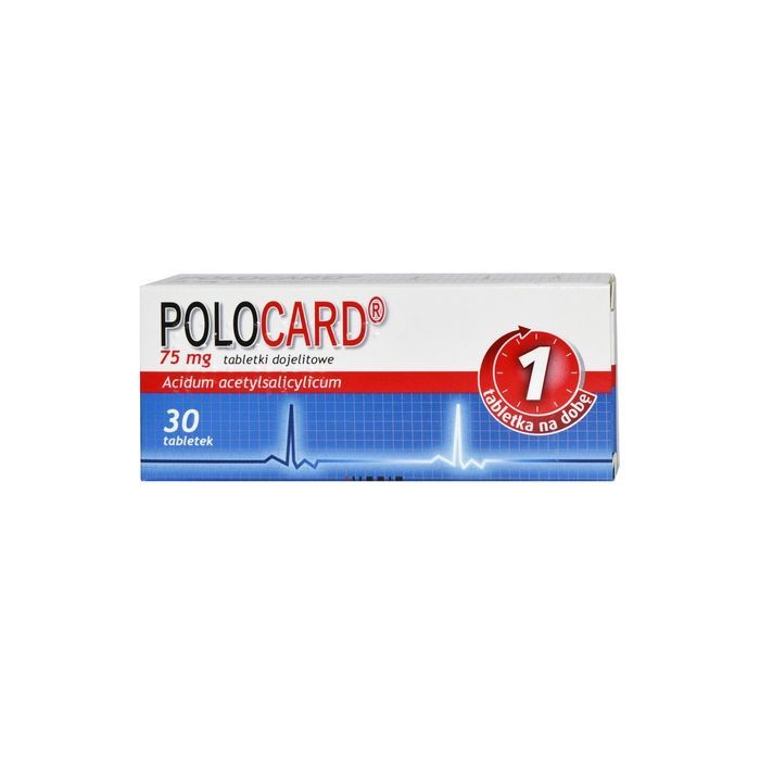 Polocard, 75 mg, tabletki dojelitowe, 30 szt. main product photo