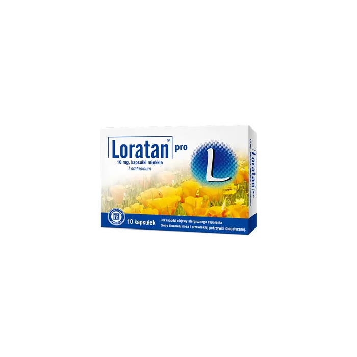 Loratan pro, 10 mg, kapsułki miękkie, 10 szt. main product photo