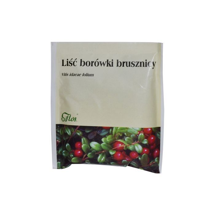 Liść borówki brusznicy, zioło pojedyncze, 50 g (Flos) main product photo