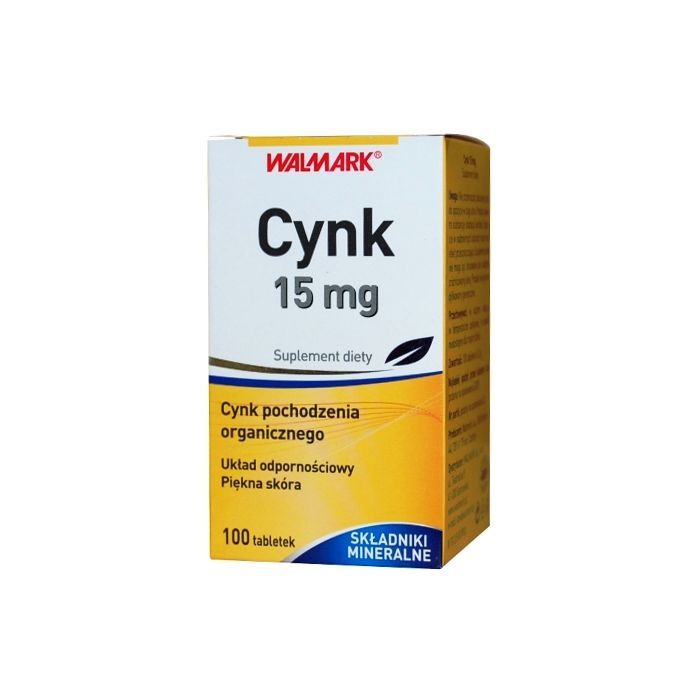 Cynk, 15 mg, tabletki, 100 szt. (Walmark) main product photo