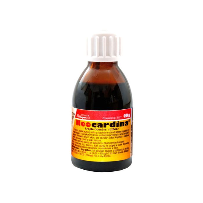 Neocardina, krople doustne, 40 g main product photo