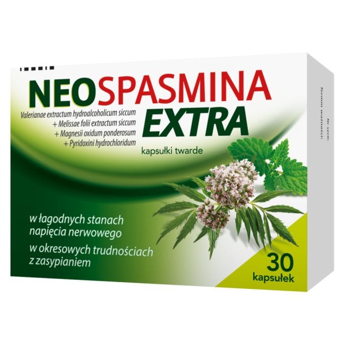Neospasmina Extra (Extraspasmina), kapsułki twarde, 30 szt. main product photo