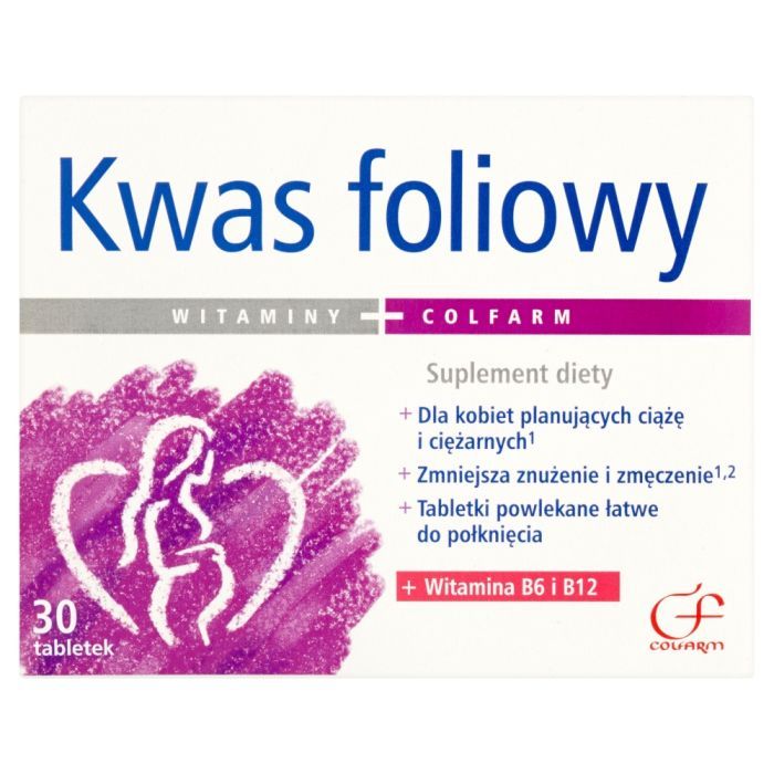 Max Kwas Foliowy (Kwas foliowy), tabl.powl., 30 szt main product photo