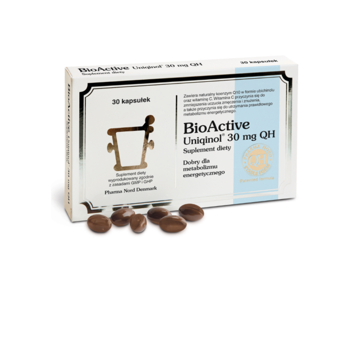 Bio Active Uniqinol 30 mg QH, kapsułki, 30 szt. main product photo