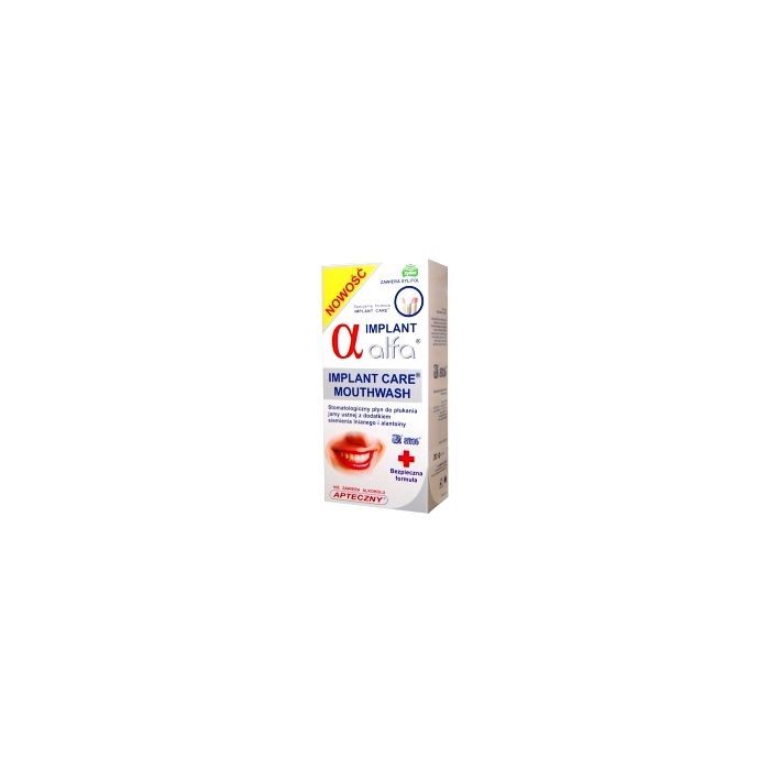 Implant Alfa, płyn do płukania jamy ustnej, 200 ml main product photo