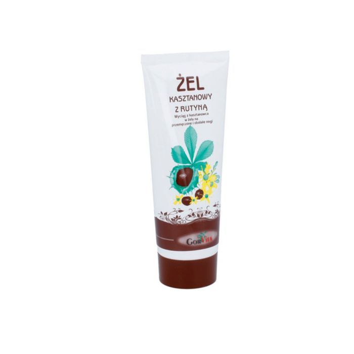 Gorvita, żel kasztanowy z rutyną na przemęczone i obolałe nogi, 200 ml main product photo