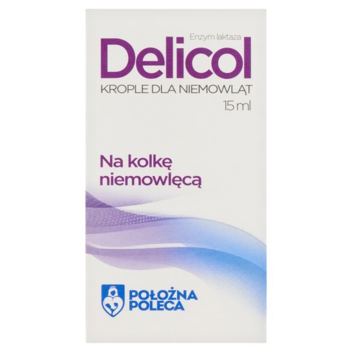 Delicol, krople dla niemowląt, 15 ml main product photo