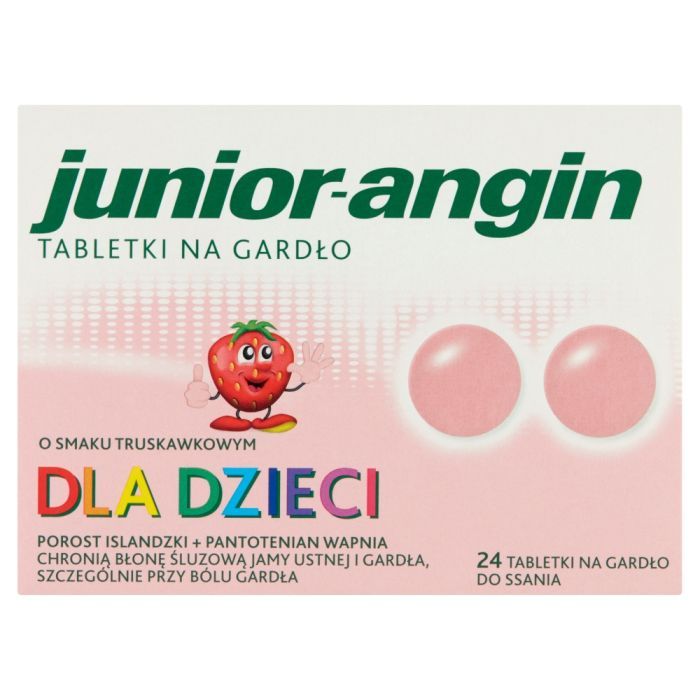 Junior angin, tabletki na gardło, 24 szt. main product photo