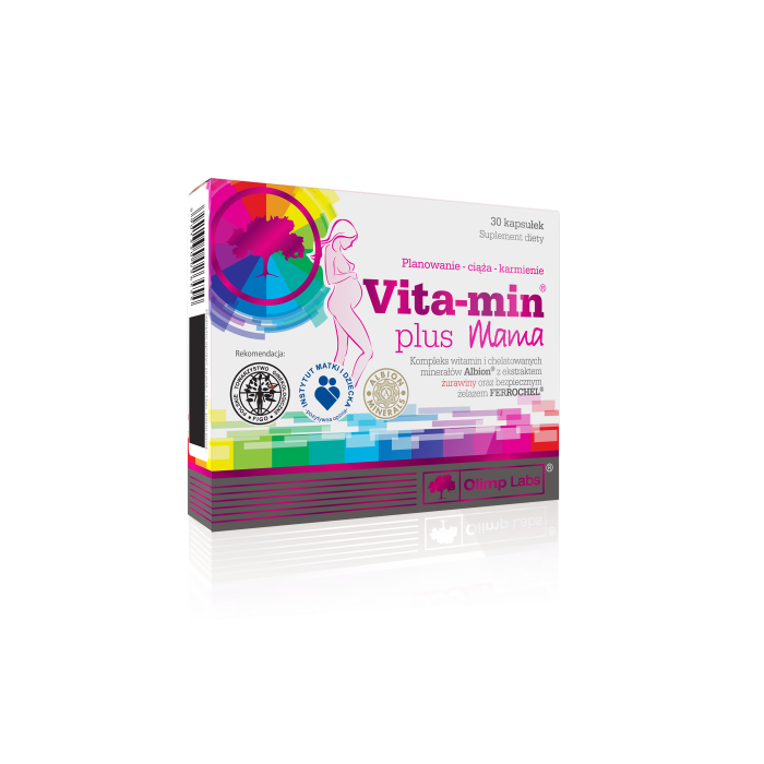 Olimp Vita-Min Plus Mama, kapsułki, 30 szt. main product photo
