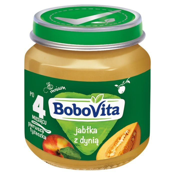 BoboVita, jablka z dynia, po 4 m-cu, 125 g main product photo