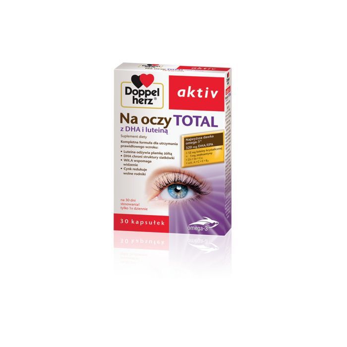 Doppelherz aktiv Na oczy Total z DHA i luteiną, kapsułki, 30 szt. main product photo