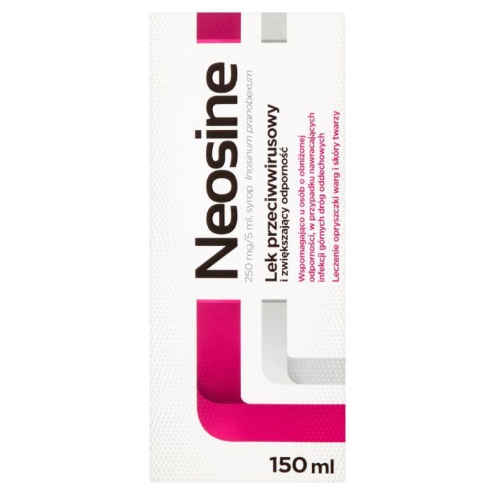 Neosine, 250 mg/5 ml, syrop, 150 ml main product photo