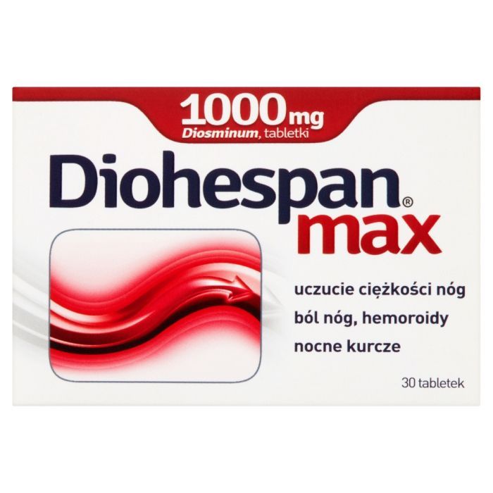 Diohespan max, 1000 mg, tabletki, 30 szt. main product photo
