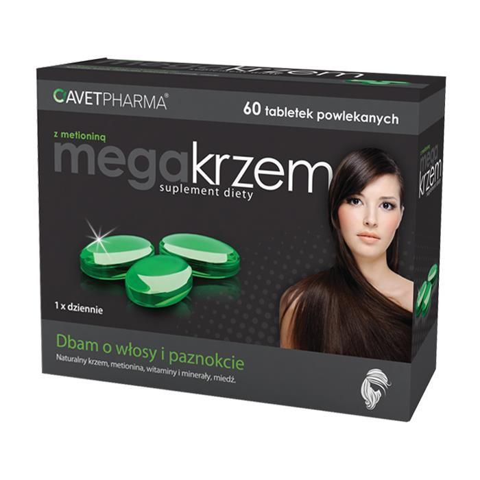 Mega Krzem, tabletki z metioniną, 60 szt. main product photo