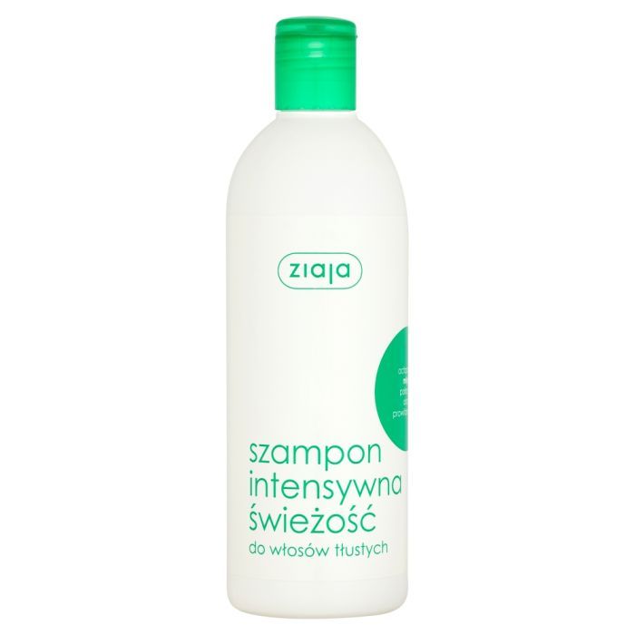 Ziaja, szamp., intens.swiezosc,wl.tluste,mieta, 400 ml main product photo