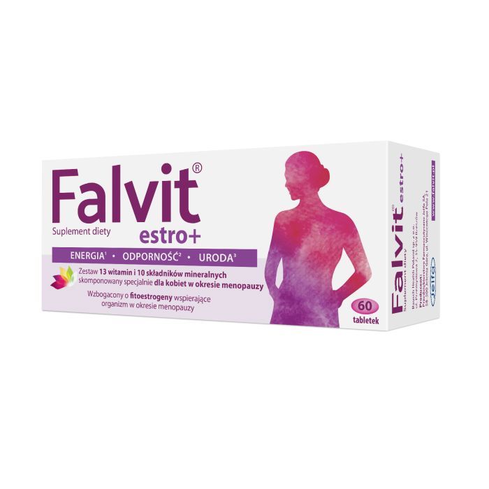 Falvit estro +, tabletki powlekane, 60 szt. main product photo